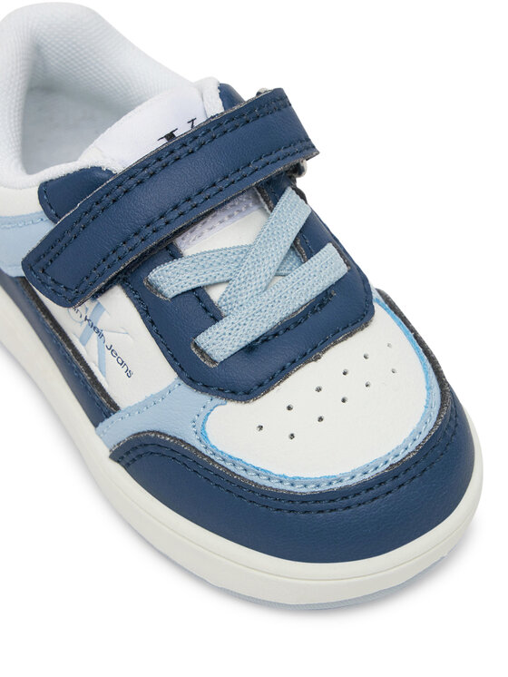 Calvin Klein Jeans Calvin Klein Jeans Sneakersy Low Cut Lace-Up/ Velcro Sneaker V1X9-82078-1355 M Niebieski
