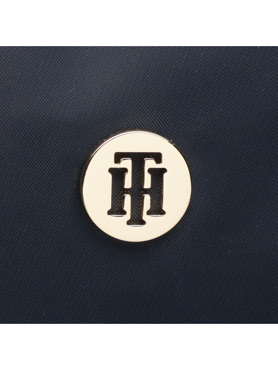 Tommy Hilfiger Tommy Hilfiger Handtasche Poppy Tote Corp AW0AW08832 Dunkelblau