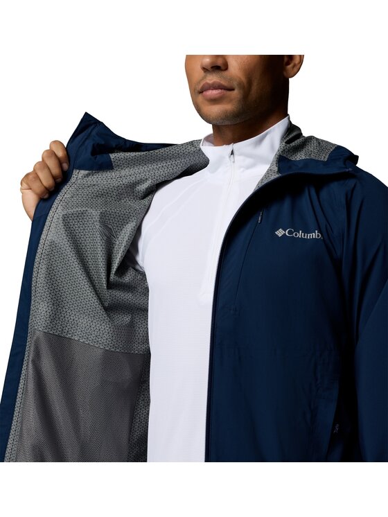 Columbia Columbia Kurtka outdoor 215515 Niebieski Regular Fit