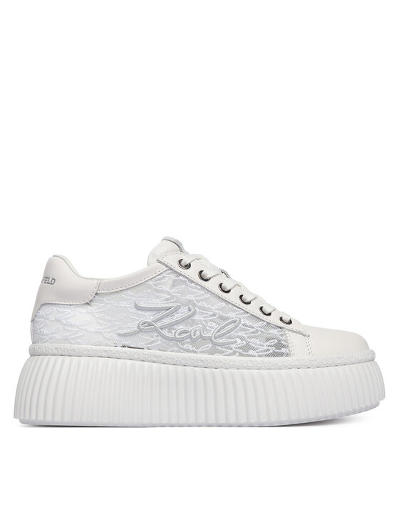 KARL LAGERFELD KARL LAGERFELD Sneakers Kreeper Lo KL42326 Alb
