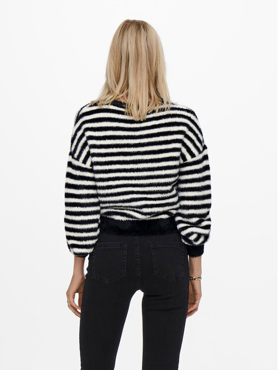 ONLY ONLY Пуловер 15235973 Екрю Regular Fit
