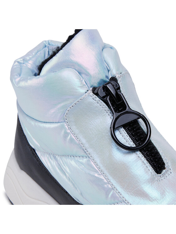 DeeZee DeeZee Šnurovacia obuv CS5860-03 Strieborná