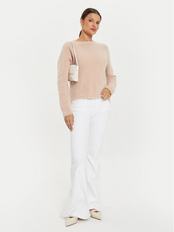 Kontatto Kontatto Maglione 3M0229 Beige Relaxed Fit