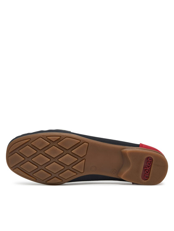 Rieker Rieker Mokasini 40065-14 Mornarsko modra