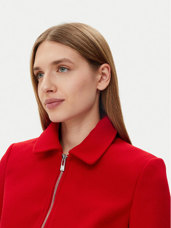 Morgan Morgan Marynarka 241-VADA Czerwony Straight Fit