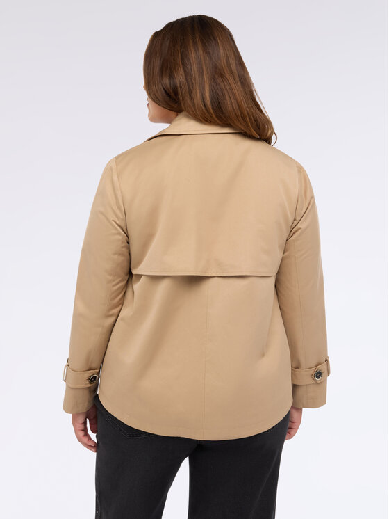Fiorella Rubino Fiorella Rubino Cappotto 8388T000335N002 Écru A-Line Fit