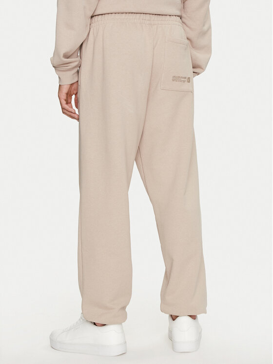 Guess Guess Παντελόνι φόρμας Emis Z4YB00 KAIJ1 Μπεζ Relaxed Fit