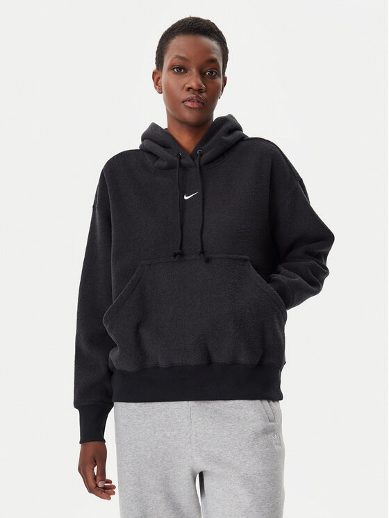 Nike Nike Суитшърт FN3625 Черен Oversize