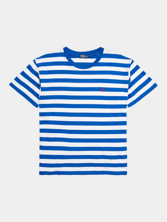Polo Ralph Lauren Polo Ralph Lauren T-Shirt Rl Str Prl T 211924295001 Niebieski Regular Fit