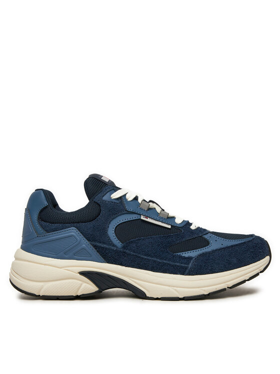 Tommy Jeans Tommy Jeans Sneakersy The Coney Suede EM0EM01501 Granatowy