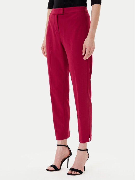 DKNY Chinosy P9RK6AWP Bordowy Slim Fit