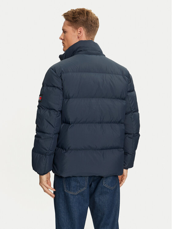 Tommy Jeans Tommy Jeans Vatovaná bunda Essential DM0DM19786 Tmavomodrá Regular Fit