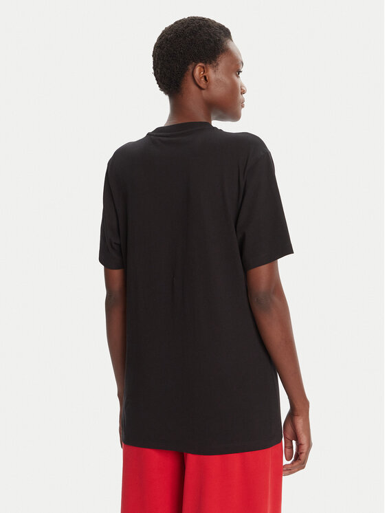 HUGO HUGO Marškinėliai Vintage 50545053 Juoda Loose Fit