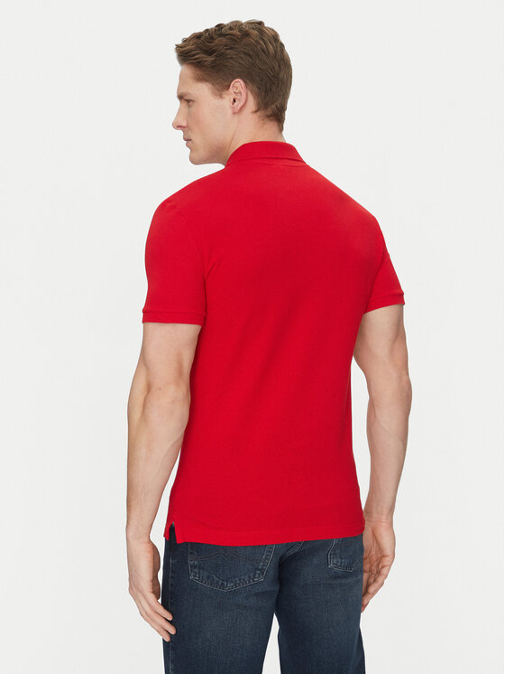 Lacoste Lacoste Polo PH4012 Rosso Slim Fit