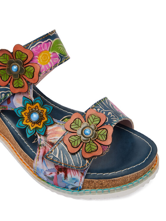 Laura Vita Laura Vita Шльопанці Bonito 31 Голубий