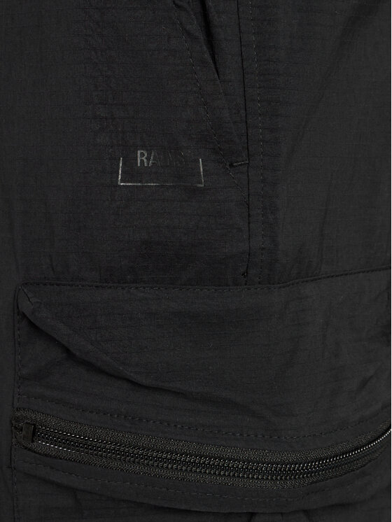 Rains Rains Sportovní kraťasy Tomar Shorts 19310 Černá Regular Fit