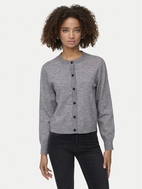 ONLY ONLY Кардиган Camille 15349639 Сив Regular Fit