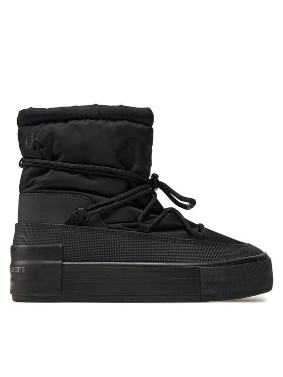 Botine Calvin Klein Jeans Vulc Flatform Snow Boot Wn YW0YW01591 Negru
