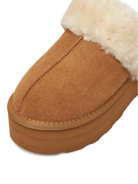 DeeZee DeeZee Papuče DZ-AW12 Smeđa