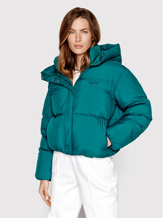 Giubbotto piumino SP22-KUD514 Verde Relaxed Fit