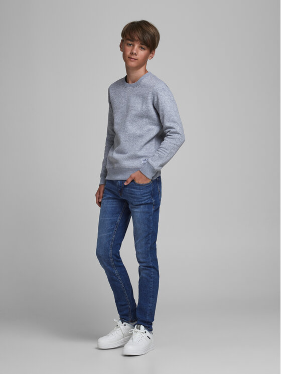 Jack&Jones Junior Jack&Jones Junior Jeansy Glenn 12181893 Niebieski Slim Fit