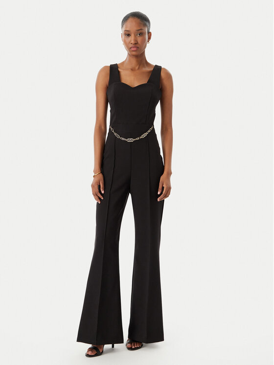 Rinascimento Rinascimento Jumpsuit CFC0019844002 Schwarz Regular Fit