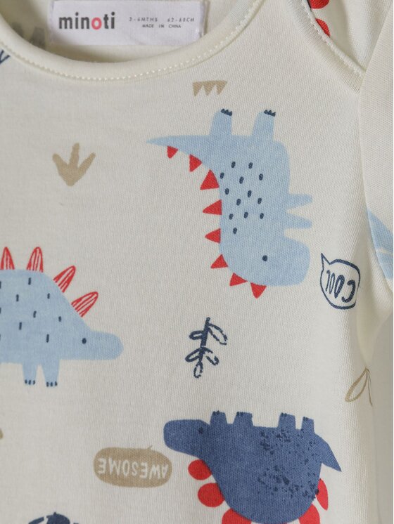 minoti minoti Body 28BABYPACK27 Błękitny Regular Fit