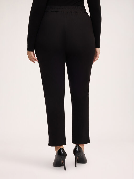 Fiorella Rubino Fiorella Rubino Spodnie materiałowe P087L002517N033 Czarny Regular Fit