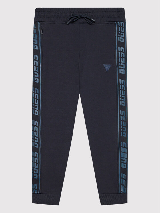 Guess Guess Jogginghose L2RQ15 K6ZS1 Dunkelblau Regular Fit
