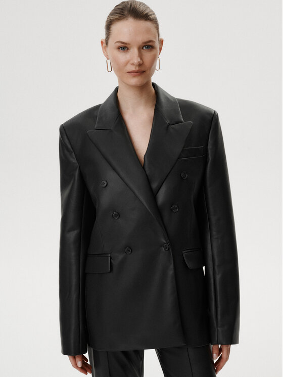 MARI PRETI MARI PRETI Giacca da abito Arvella Nero Oversize