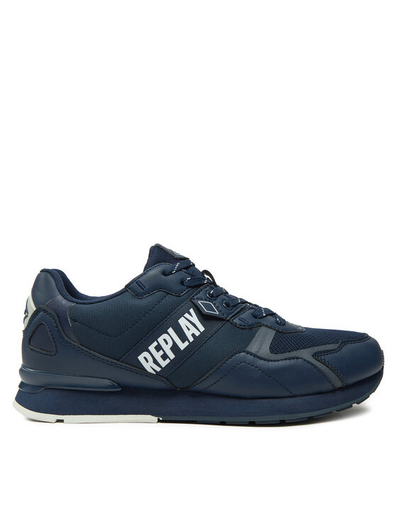 Sneakers REPLAY Adrien Game 4 Lace-Up GMS1D.000.C0055T Bleumarin