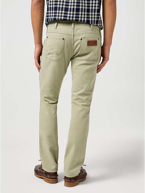 Wrangler Wrangler Pantaloni di tessuto GREENSBORO Verde Regular Fit