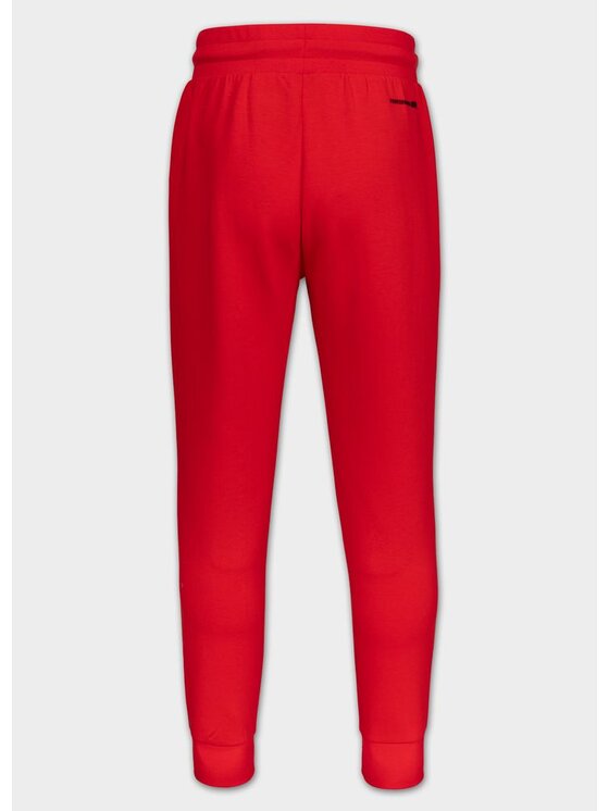 PITBULL PITBULL Spodnie dresowe DOGWOOD Czerwony Regular Fit