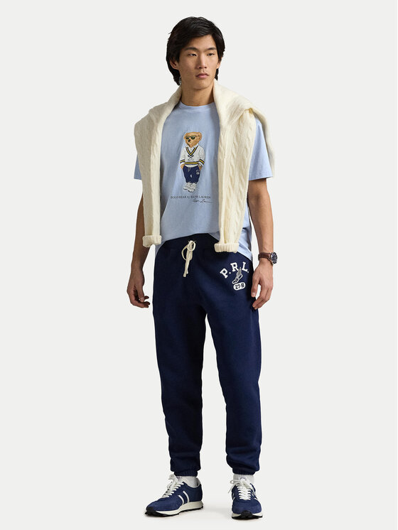 Polo Ralph Lauren Polo Ralph Lauren T-Shirt 710973137001 Γαλάζιο Slim Fit