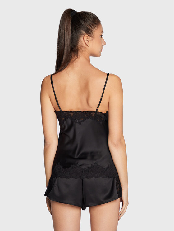LAUREN RALPH LAUREN Lauren Ralph Lauren Pijama ILN11684 Negru Regular Fit