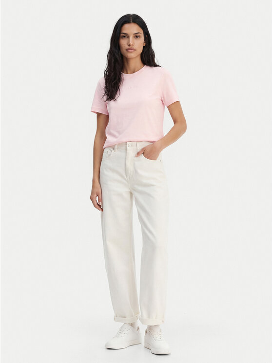 Calvin Klein Calvin Klein Tričko LV044C905G Ružová Regular Fit