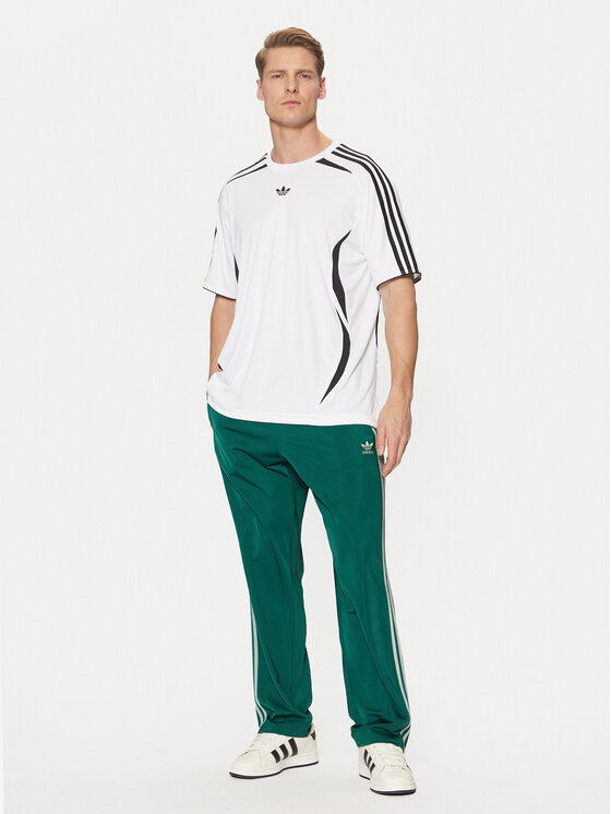 adidas adidas Marškinėliai adicolor Teamgeist JP1113 Balta Loose Fit