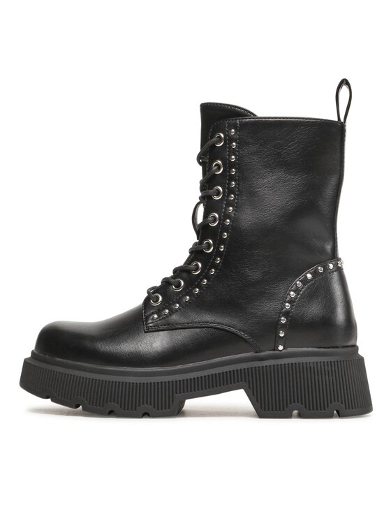 DeeZee DeeZee Šnurovacia obuv WS5956-01 Čierna