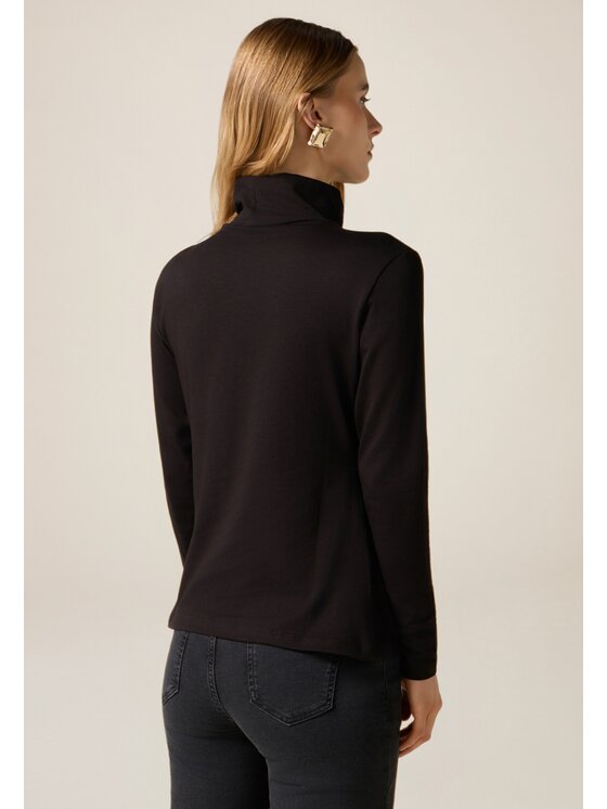 Oltre Oltre T-shirt G068J004655N033 Nero Slim Fit