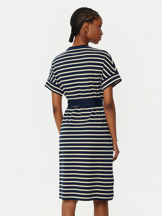Tommy Hilfiger Tommy Hilfiger Rochie de zi WW0WW45183 Bleumarin Regular Fit