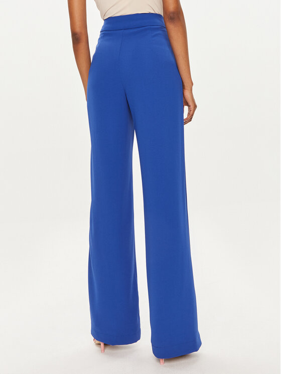 Morgan Morgan Штани з тканини 241-PBARY Голубий Straight Fit