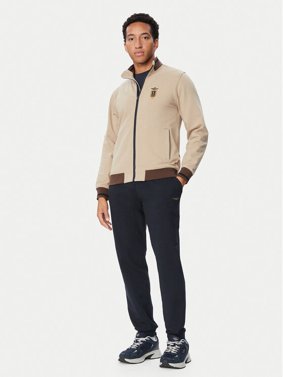 Aeronautica Militare Aeronautica Militare Світшот 262FE2089UF00662 Темно-бежевий Regular Fit