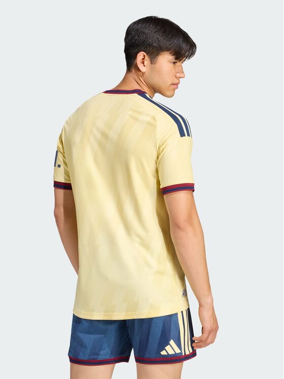 adidas adidas Koszulka techniczna 172029 Żółty Slim Fit