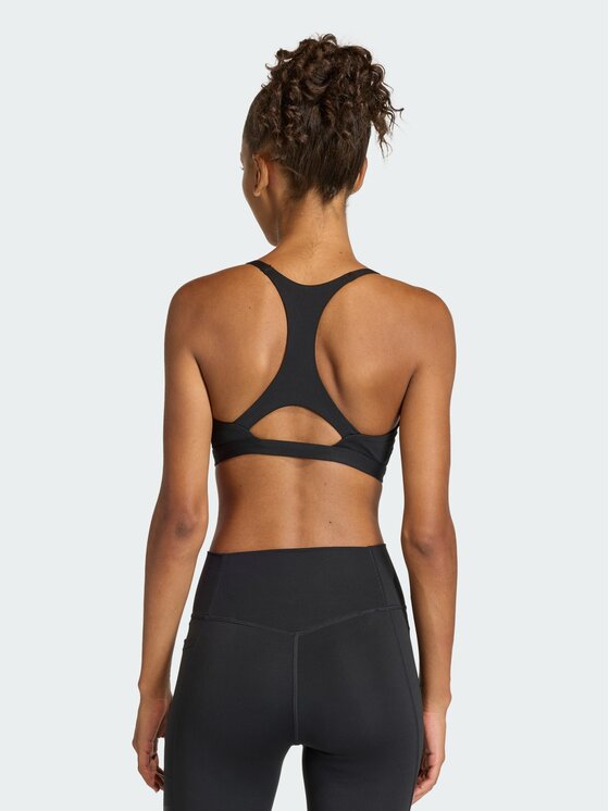 adidas adidas Biustonosz sportowy 164873 Czarny