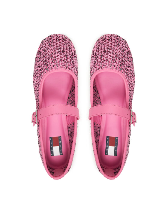 Tommy Jeans Tommy Jeans Balerina Tjw Knitted Ballerina EN0EN03030 Rózsaszín