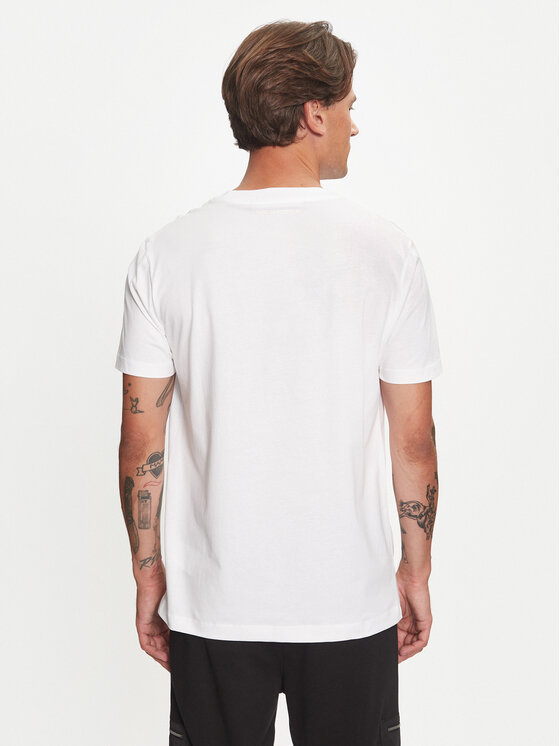 KARL LAGERFELD KARL LAGERFELD Marškinėliai 755060 544242 Balta Regular Fit