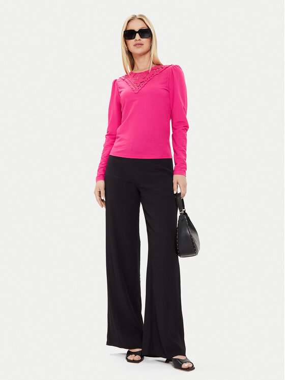 Morgan Morgan Bluse 241-TANIO Rosa Regular Fit