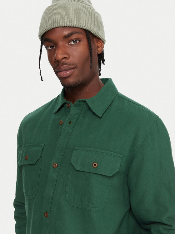 Quiksilver Quiksilver Koszula Husson EQYWT04668 Zielony Regular Fit