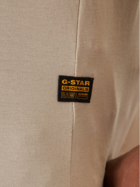 G-Star Raw G-Star Raw Футболка Originals D25969-C506 1214 Бежевий Regular Fit