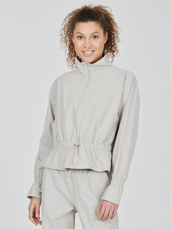 Athlecia Athlecia Μπουφάν anorak Hero W Jacket EA233335 Γκρι Regular Fit